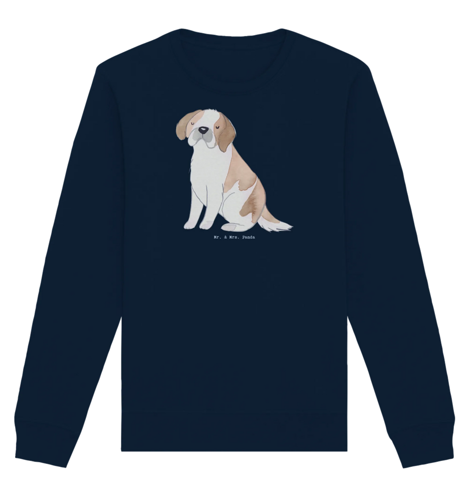 Organic Pullover Saint Bernard Moment Pullover, Pullover Männer, Pullover Frauen, Sweatshirt, Sweatshirt Männer, Sweatshirt Frauen, Unisex, Hund, Hunderasse, Rassehund, Hundebesitzer, Geschenk, Tierfreund, Schenken, Welpe, St. Bernhardshund, Chien du Saint-Bernard, Saint Bernard Dog, Perro San Bernardo, Saint Bernard