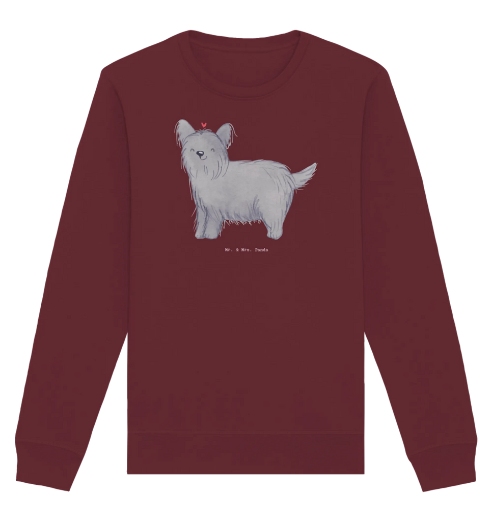 Organic Pullover Skye Terrier Moment Pullover, Pullover Männer, Pullover Frauen, Sweatshirt, Sweatshirt Männer, Sweatshirt Frauen, Unisex, Hund, Hunderasse, Rassehund, Hundebesitzer, Geschenk, Tierfreund, Schenken, Welpe, Skye Terrier, Terrier