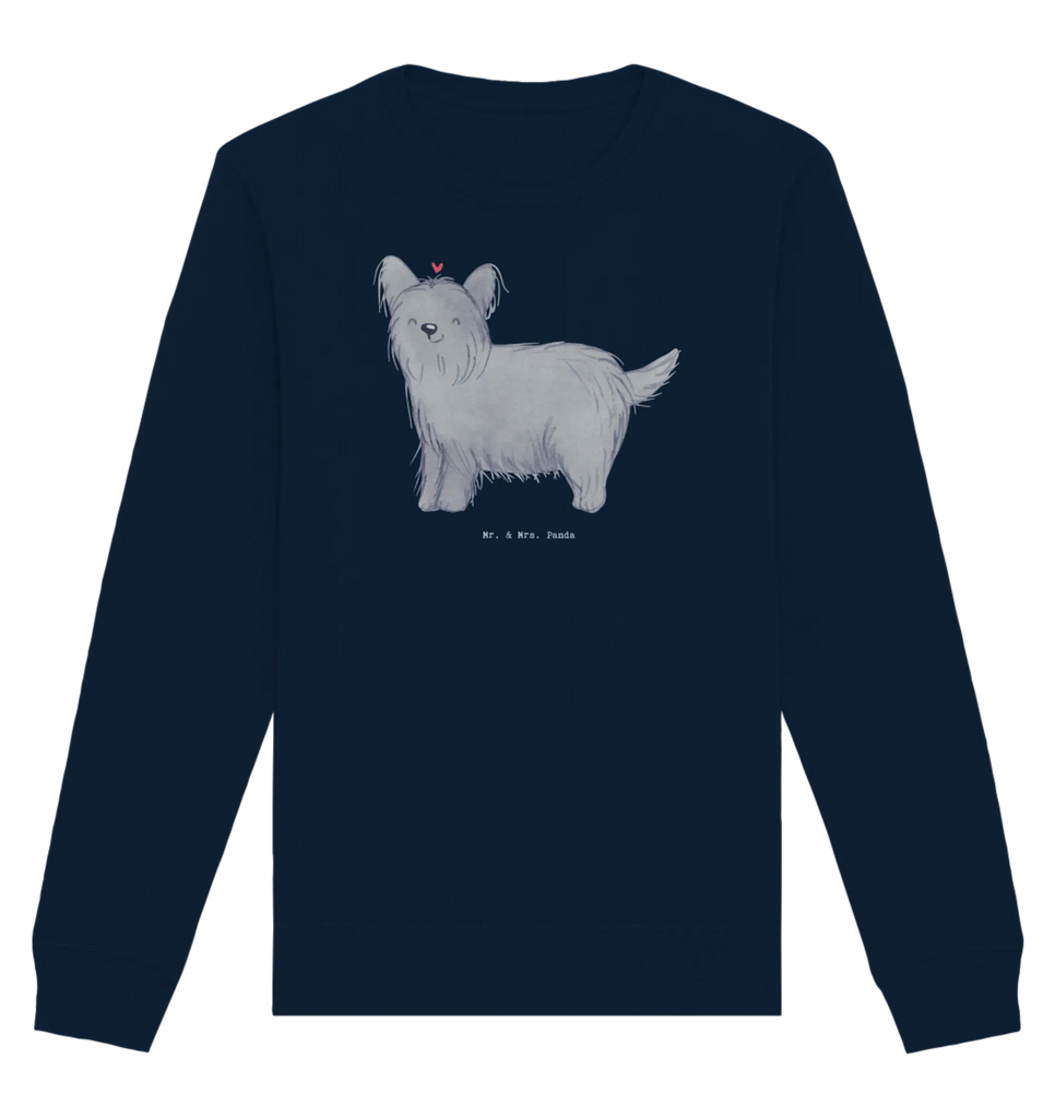 Organic Pullover Skye Terrier Moment Pullover, Pullover Männer, Pullover Frauen, Sweatshirt, Sweatshirt Männer, Sweatshirt Frauen, Unisex, Hund, Hunderasse, Rassehund, Hundebesitzer, Geschenk, Tierfreund, Schenken, Welpe, Skye Terrier, Terrier