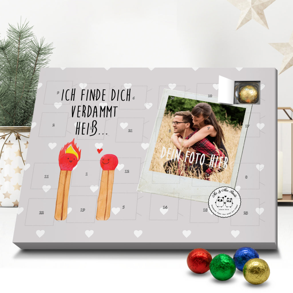 Personalisierter Schoko Foto Adventskalender Streichhölzer Personalisierter Adventskalender, Adventskalender mit Namen, Liebe, Partner, Freund, Freundin, Ehemann, Ehefrau, Heiraten, Verlobung, Heiratsantrag, Liebesgeschenk, Jahrestag, Hocheitstag, Streichhölzer