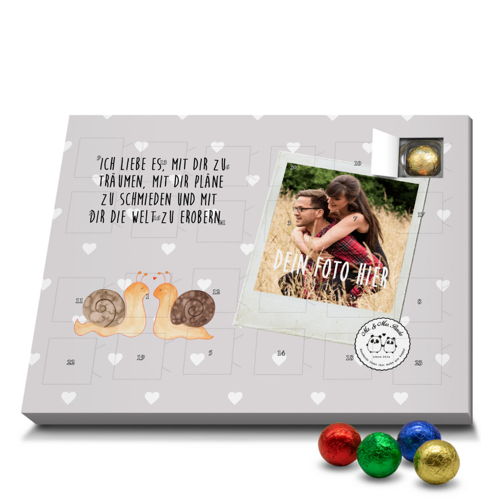 Personalisierter Schoko Foto Adventskalender Schnecken Liebe Personalisierter Adventskalender, Adventskalender mit Namen, Liebe, Partner, Freund, Freundin, Ehemann, Ehefrau, Heiraten, Verlobung, Heiratsantrag, Liebesgeschenk, Jahrestag, Hocheitstag