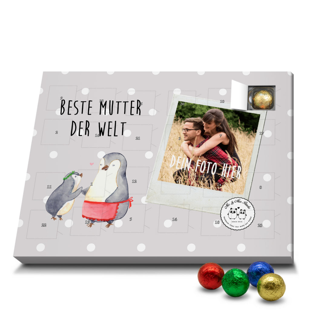 Personalisierter Schoko Foto Adventskalender Pinguin Beste Mutter der Welt Personalisierter Adventskalender, Adventskalender mit Namen, für, Dankeschön, Geschenk, Schenken, Geburtstag, Geburtstagsgeschenk, Geschenkidee, Danke, Bedanken, Mitbringsel, Freude machen, Geschenktipp, Mama, Mami, Mutter, Muttertag, Mutti, Ma, Tochter, Sohn, Beste Mama, Beste, Supermama