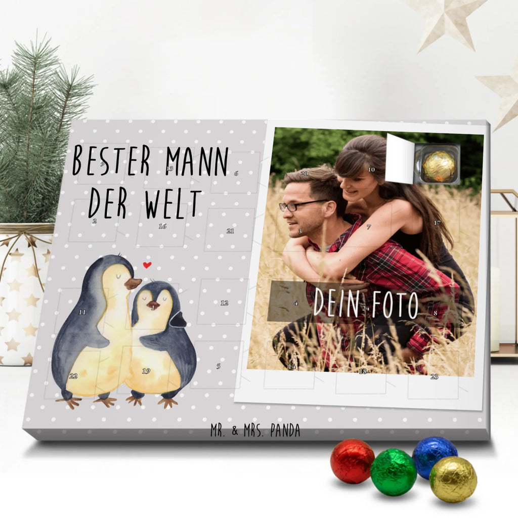 Personalisierter Schoko Foto Adventskalender Pinguin Bester Mann der Welt Personalisierter Schoko Foto Adventskalender, für, Dankeschön, Geschenk, Schenken, Geburtstag, Geburtstagsgeschenk, Geschenkidee, Danke, Bedanken, Mitbringsel, Freude machen, Geschenktipp, Ehemann, Beste, Mann, Partner, Freund, Traummann, Liebling, Ehepartner, Ehe, Gatte, Lebensgefährte, Bräutigam, Kleinigkeit