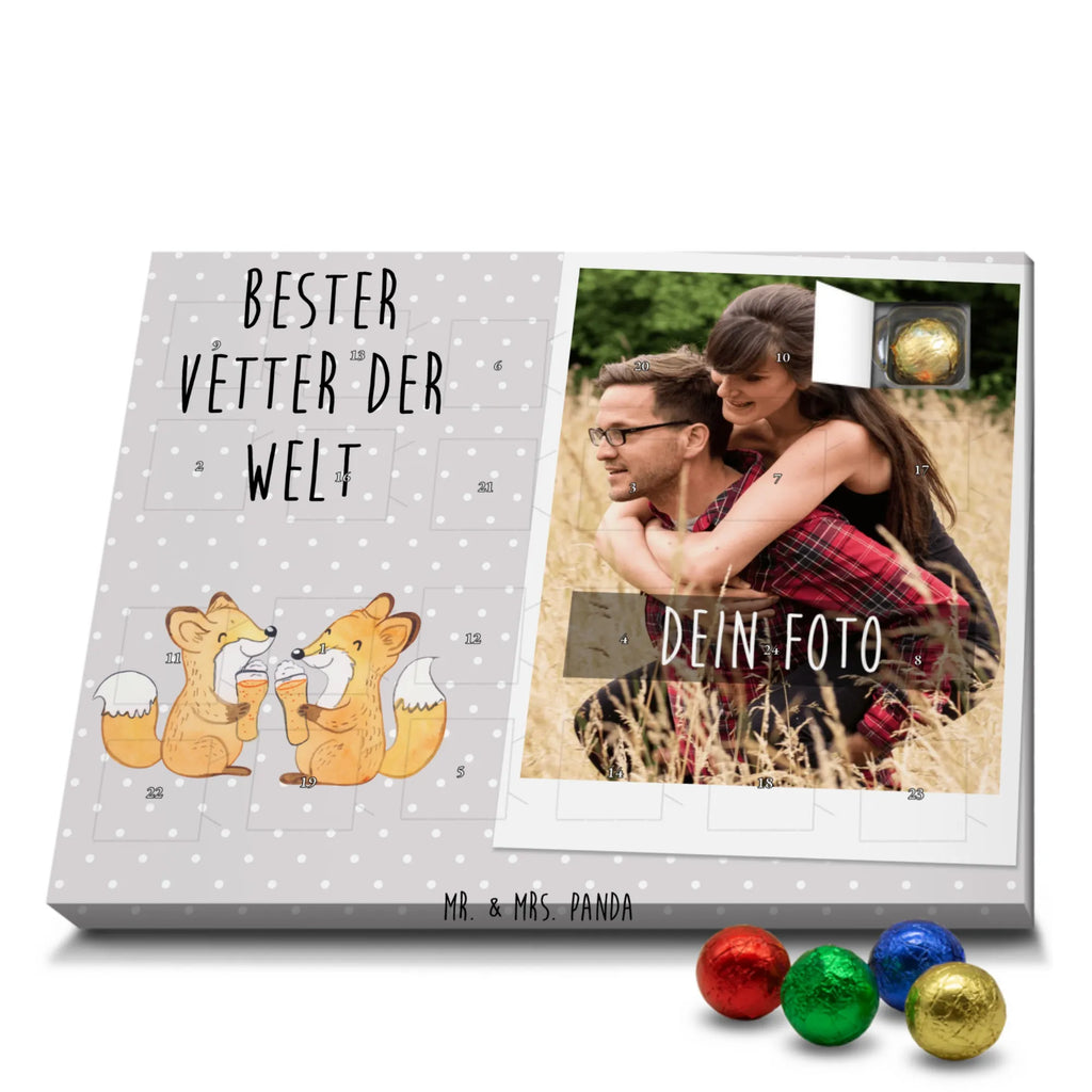 Personalisierter Schoko Foto Adventskalender Fuchs Bester Vetter der Welt Personalisierter Schoko Foto Adventskalender, für, Dankeschön, Geschenk, Schenken, Geburtstag, Geburtstagsgeschenk, Geschenkidee, Danke, Bedanken, Mitbringsel, Freude machen, Geschenktipp, Vetter, Cousin, Kousin, Sohn von Onkel, Sohn von Tante, Familie, Verwandtschaft, Cousine