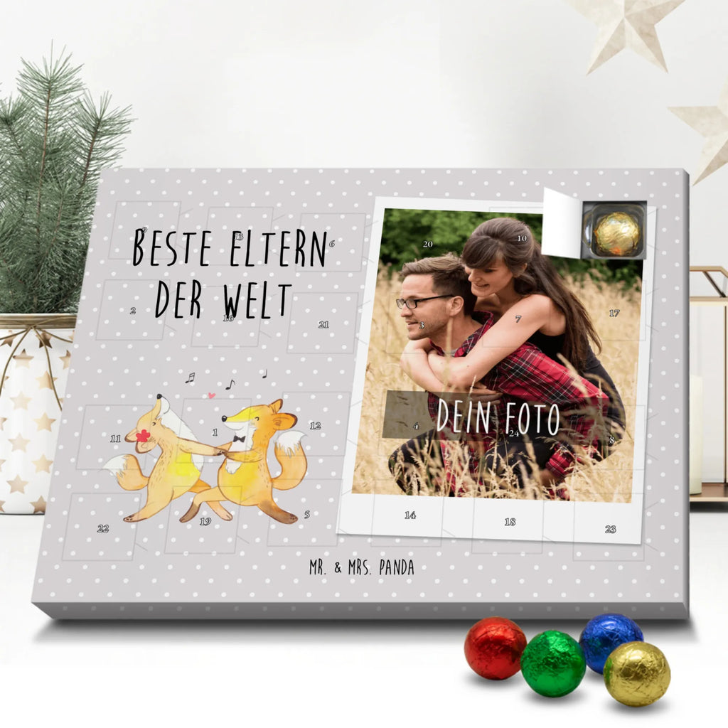 Personalisierter Schoko Foto Adventskalender Fuchs Beste Eltern der Welt Personalisierter Schoko Foto Adventskalender, für, Dankeschön, Geschenk, Schenken, Geburtstag, Geburtstagsgeschenk, Geschenkidee, Danke, Bedanken, Mitbringsel, Freude machen, Geschenktipp, Eltern, Mama, Papa, Erzeuger, Mami, Papi, Familie, Elternpaar, Mama und Papa