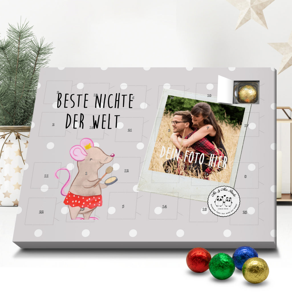 Personalisierter Schoko Foto Adventskalender Maus Beste Nichte der Welt Personalisierter Adventskalender, Adventskalender mit Namen, für, Dankeschön, Geschenk, Schenken, Geburtstag, Geburtstagsgeschenk, Geschenkidee, Danke, Bedanken, Mitbringsel, Freude machen, Geschenktipp, Nichte, Onkel, Tante, Patentante, Patenonkel, Patenkind, Taufe, Tochter der Schwester, Tochter des Bruders, Beste