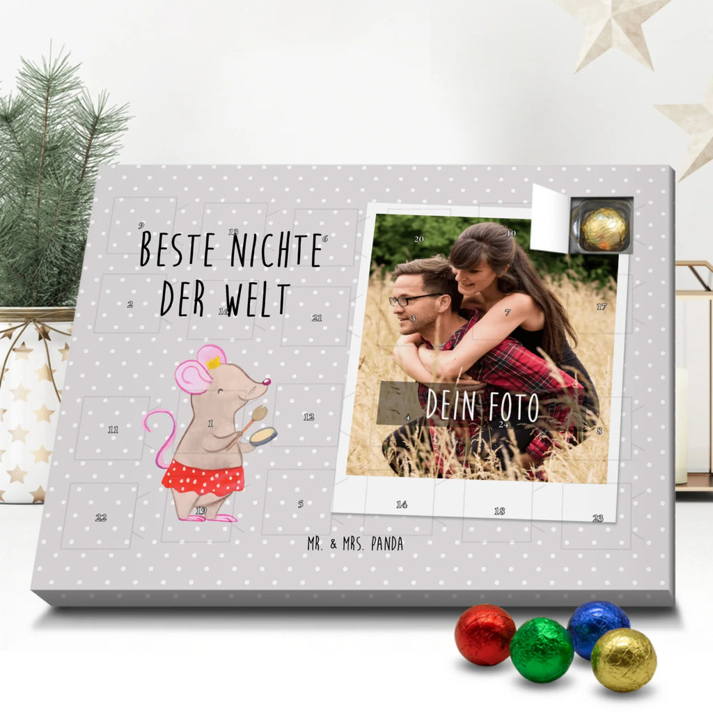 Personalisierter Schoko Foto Adventskalender Maus Beste Nichte der Welt Personalisierter Schoko Foto Adventskalender, für, Dankeschön, Geschenk, Schenken, Geburtstag, Geburtstagsgeschenk, Geschenkidee, Danke, Bedanken, Mitbringsel, Freude machen, Geschenktipp, Nichte, Onkel, Tante, Patentante, Patenonkel, Patenkind, Taufe, Tochter der Schwester, Tochter des Bruders, Beste