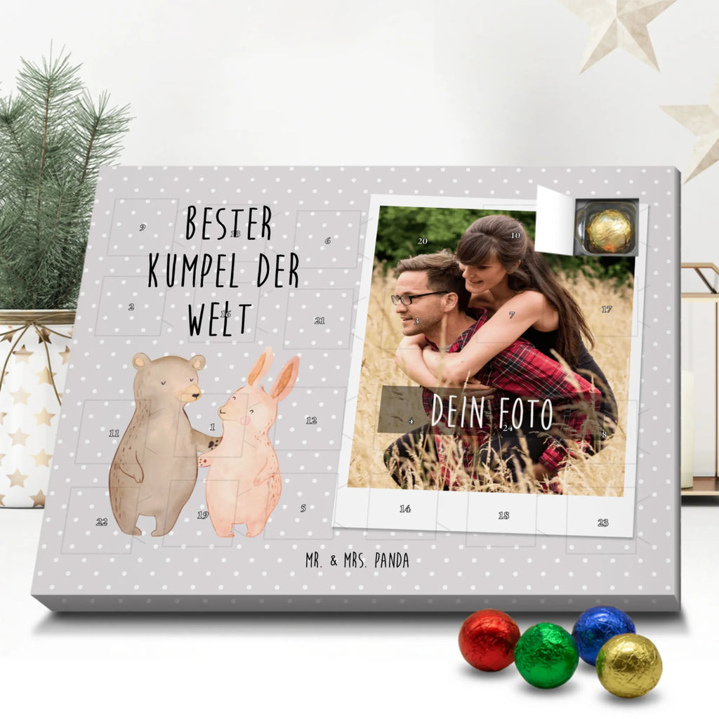 Personalisierter Schoko Foto Adventskalender Hase Bester Kumpel der Welt Personalisierter Schoko Foto Adventskalender, für, Dankeschön, Geschenk, Schenken, Geburtstag, Geburtstagsgeschenk, Geschenkidee, Danke, Bedanken, Mitbringsel, Freude machen, Geschenktipp, Kumpel, Kumpane, bester Freund, Bro, Buddy, Kollege, best friends, Freundschaft, Liebster, Bester