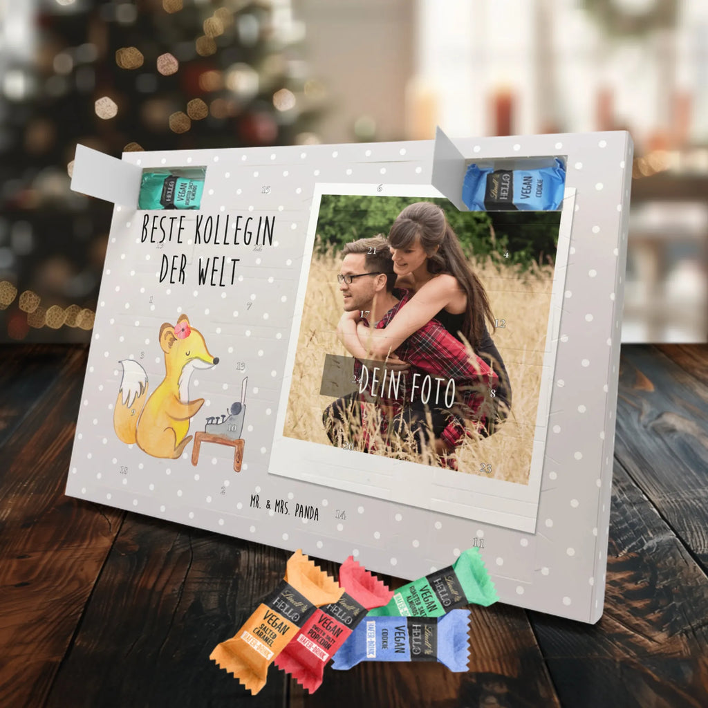 Personalisierter veganer Foto Adventskalender Fuchs Beste Kollegin der Welt Personalisierter veganer Foto Adventskalender, für, Dankeschön, Geschenk, Schenken, Geburtstag, Geburtstagsgeschenk, Geschenkidee, Danke, Bedanken, Mitbringsel, Freude machen, Geschenktipp, Arbeitskollegin, Kollegin, Freundin, Büro, Abschiedsgeschenk, Ruhestand, Arbeit, Mitarbeiterin, Berufsgenossin, Beruf