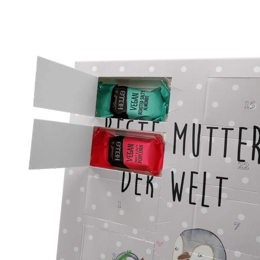 Personalisierter veganer Foto Adventskalender Pinguin Beste Mutter der Welt Personalisierter veganer Foto Adventskalender, für, Dankeschön, Geschenk, Schenken, Geburtstag, Geburtstagsgeschenk, Geschenkidee, Danke, Bedanken, Mitbringsel, Freude machen, Geschenktipp, Mama, Mami, Mutter, Muttertag, Mutti, Ma, Tochter, Sohn, Beste Mama, Beste, Supermama