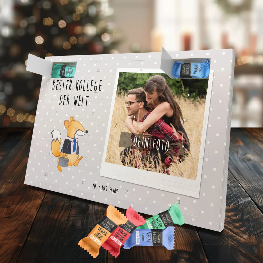 Personalisierter veganer Foto Adventskalender Fuchs Bester Kollege der Welt Personalisierter veganer Foto Adventskalender, für, Dankeschön, Geschenk, Schenken, Geburtstag, Geburtstagsgeschenk, Geschenkidee, Danke, Bedanken, Mitbringsel, Freude machen, Geschenktipp, Arbeitskollege, Kollege, Büro, Abschiedsgeschenk, Ruhestand, Arbeit, Mitarbeiter, Berufsgenosse, Beruf