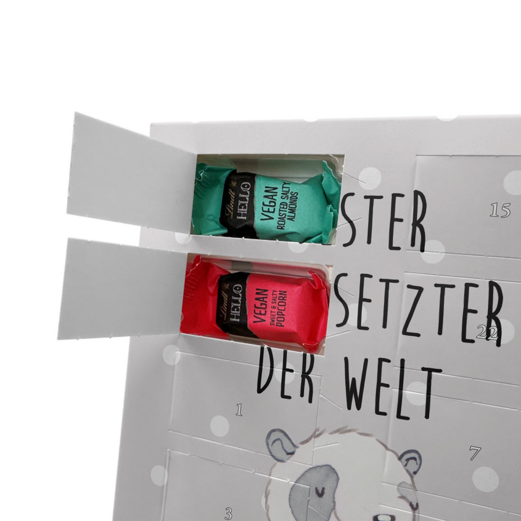 Personalisierter veganer Foto Adventskalender Panda Bester Vorgesetzter der Welt Personalisierter veganer Adventskalender, für, Dankeschön, Geschenk, Schenken, Geburtstag, Geburtstagsgeschenk, Geschenkidee, Danke, Bedanken, Mitbringsel, Freude machen, Geschenktipp, Chef, Boss, Abschiedsgeschenk, Abteilungsleiter, Kollege, Vorgesetzter, Vorgesetzte, Arbeit, Leiter, Arbeitgeber, Führungskraft