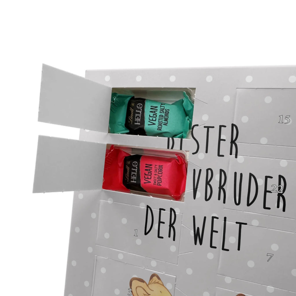 Personalisierter veganer Foto Adventskalender Fuchs Bester Adoptivbruder der Welt Personalisierter veganer Foto Adventskalender, für, Dankeschön, Geschenk, Schenken, Geburtstag, Geburtstagsgeschenk, Geschenkidee, Danke, Bedanken, Mitbringsel, Freude machen, Geschenktipp, Adoptivbruder, adoptiert, Bruder, Brudi, Geschwister, Bruderherz, Schwester, Familie, Kleinigkeit, Brother, Bester, Sohn