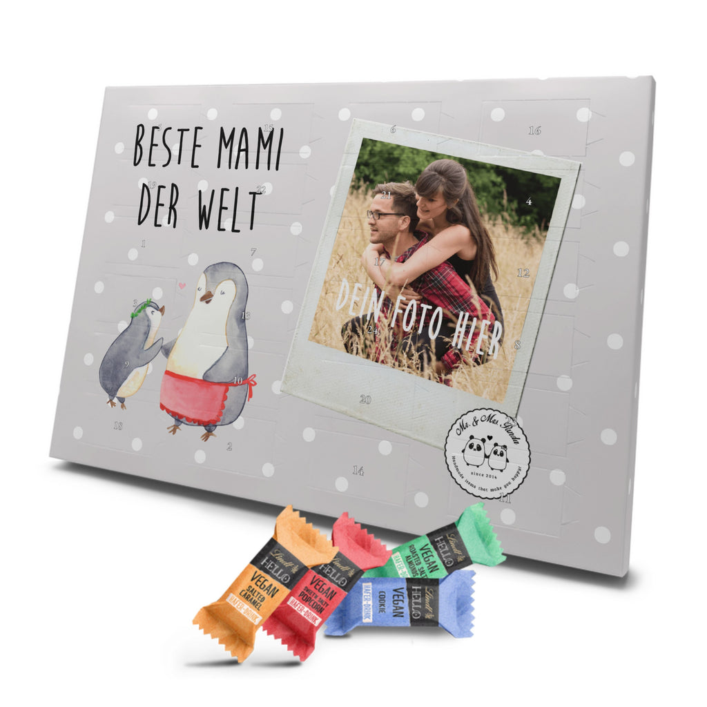 Personalisierter veganer Foto Adventskalender Pinguin Beste Mami der Welt Personalisierter veganer Adventskalender, für, Dankeschön, Geschenk, Schenken, Geburtstag, Geburtstagsgeschenk, Geschenkidee, Danke, Bedanken, Mitbringsel, Freude machen, Geschenktipp, Mama, Mami, Mutter, Muttertag, Mutti, Ma, Tochter, Sohn, Beste Mama, Beste, Supermama