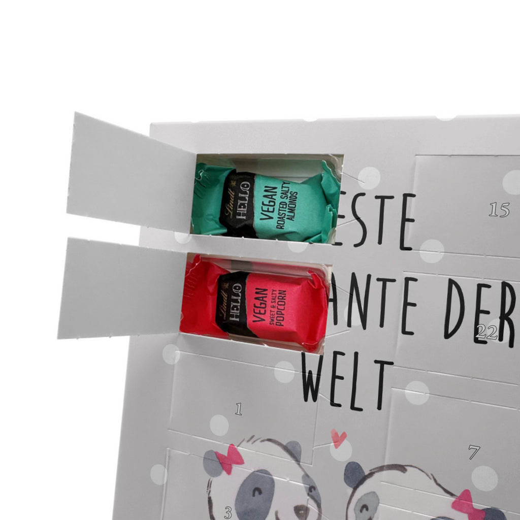 Personalisierter veganer Foto Adventskalender Panda Beste Halbtante der Welt Personalisierter veganer Adventskalender, für, Dankeschön, Geschenk, Schenken, Geburtstag, Geburtstagsgeschenk, Geschenkidee, Danke, Bedanken, Mitbringsel, Freude machen, Geschenktipp, Halbtante, Tante, beste Tante, Stieftante, Stief, Stiefgeschwister, Familie, Kleinigkeit