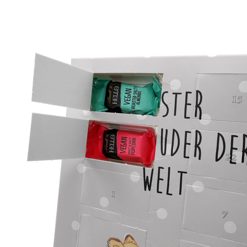 Personalisierter veganer Foto Adventskalender Fuchs Bester Halbbruder der Welt Personalisierter veganer Adventskalender, für, Dankeschön, Geschenk, Schenken, Geburtstag, Geburtstagsgeschenk, Geschenkidee, Danke, Bedanken, Mitbringsel, Freude machen, Geschenktipp, Halbbruder, Stiefbruder, Stief, Stiefgeschwister, Bruder, Brudi, Geschwister, Bruderherz, Schwester, Familie, Kleinigkeit, Brother, Bester, Sohn