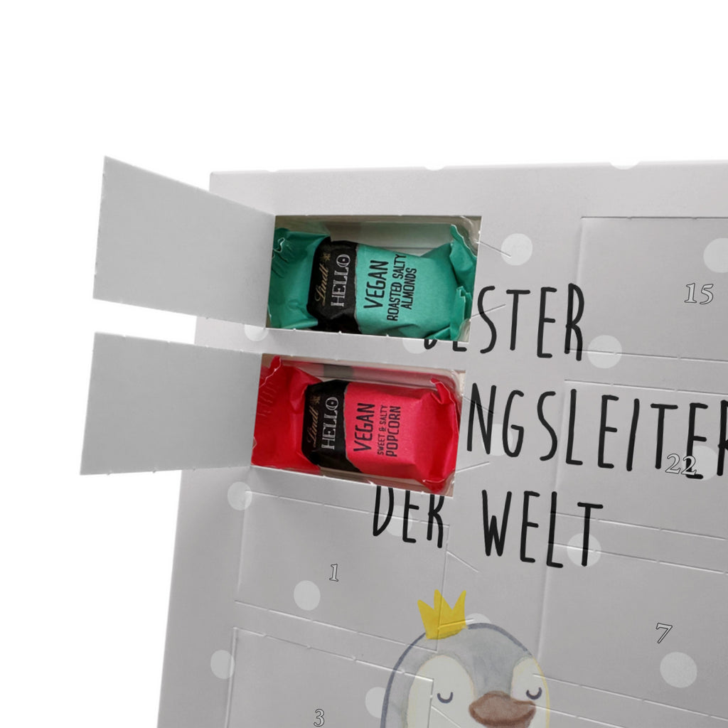 Personalisierter veganer Foto Adventskalender Pinguin Bester Abteilungsleiter der Welt Personalisierter veganer Adventskalender, für, Dankeschön, Geschenk, Schenken, Geburtstag, Geburtstagsgeschenk, Geschenkidee, Danke, Bedanken, Mitbringsel, Freude machen, Geschenktipp, Abteilungsleiter, Leiter, Geschäftsführer, Vorgesetzter, Kollege, Arbeit, Büro, Abschiedsgeschenk, Ruhestand, Abschied, Chef