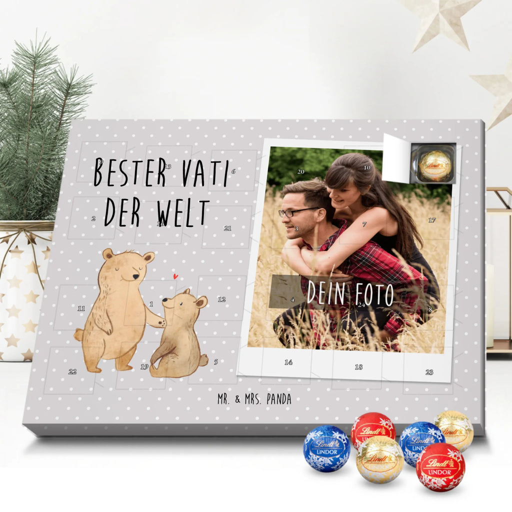 Personalisierter Kugel Markenschokolade Foto Adventskalender Bär Bester Vati der Welt Personalisierter Kugel Markenschokolade Foto Adventskalender, für, Dankeschön, Geschenk, Schenken, Geburtstag, Geburtstagsgeschenk, Geschenkidee, Danke, Bedanken, Mitbringsel, Freude machen, Geschenktipp, Vater, Papa, Dad, Daddy, Paps, Papi, Vati, Eltern, Geschenk Vater, Mann, Familie, Bester, Kleinigkeit