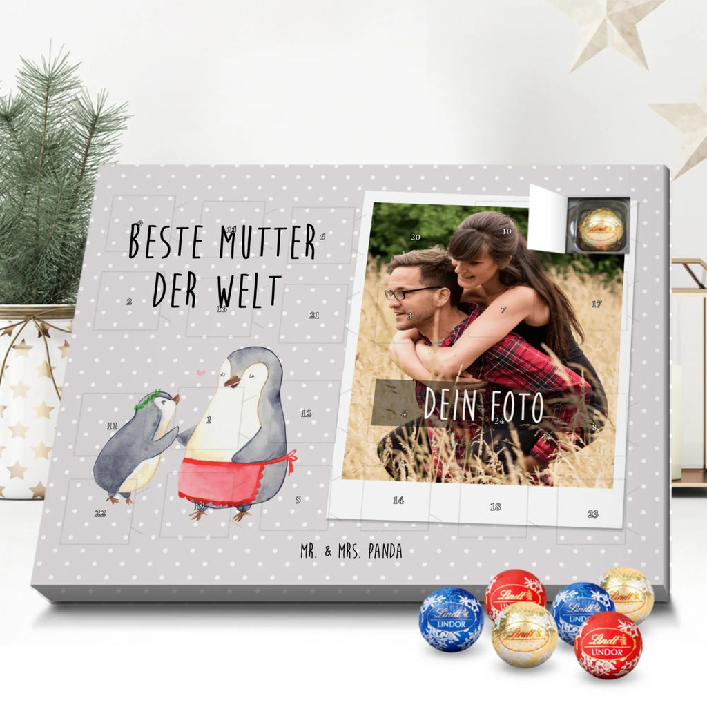 Personalisierter Kugel Markenschokolade Foto Adventskalender Pinguin Beste Mutter der Welt Personalisierter Kugel Markenschokolade Foto Adventskalender, für, Dankeschön, Geschenk, Schenken, Geburtstag, Geburtstagsgeschenk, Geschenkidee, Danke, Bedanken, Mitbringsel, Freude machen, Geschenktipp, Mama, Mami, Mutter, Muttertag, Mutti, Ma, Tochter, Sohn, Beste Mama, Beste, Supermama