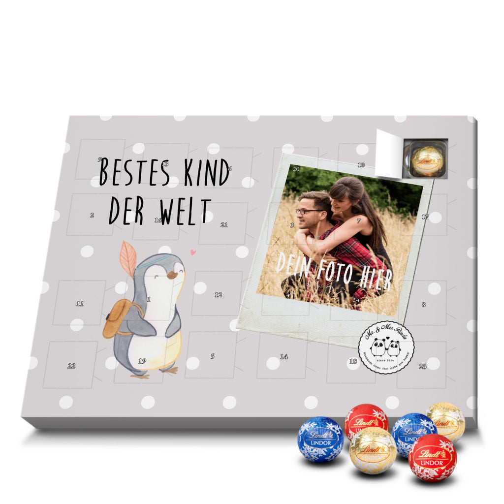 Personalisierter Kugel Markenschokolade Foto Adventskalender Pinguin Bestes Kind der Welt Personalisierter Kugel Markenschokolade Adventskalender, für, Dankeschön, Geschenk, Schenken, Geburtstag, Geburtstagsgeschenk, Geschenkidee, Danke, Bedanken, Mitbringsel, Freude machen, Geschenktipp, Kinder, Kind, Kid, Kids, Kiddy, Bestes, Tochter, Sohn, Nachwuchs, Geburt, Liebling, Taufe