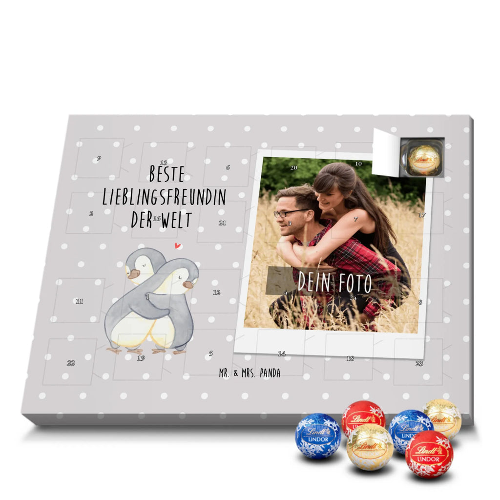 Personalisierter Kugel Markenschokolade Foto Adventskalender Pinguin Beste Lieblingsfreundin der Welt Personalisierter Kugel Markenschokolade Foto Adventskalender, für, Dankeschön, Geschenk, Schenken, Geburtstag, Geburtstagsgeschenk, Geschenkidee, Danke, Bedanken, Mitbringsel, Freude machen, Geschenktipp, Lieblingsfreundin, Freundin, Partnerin, Lieblingsmensch, Lieblings Mensch, Liebling, Partner, Bae, beste Freundin, Liebe, Herz, Love