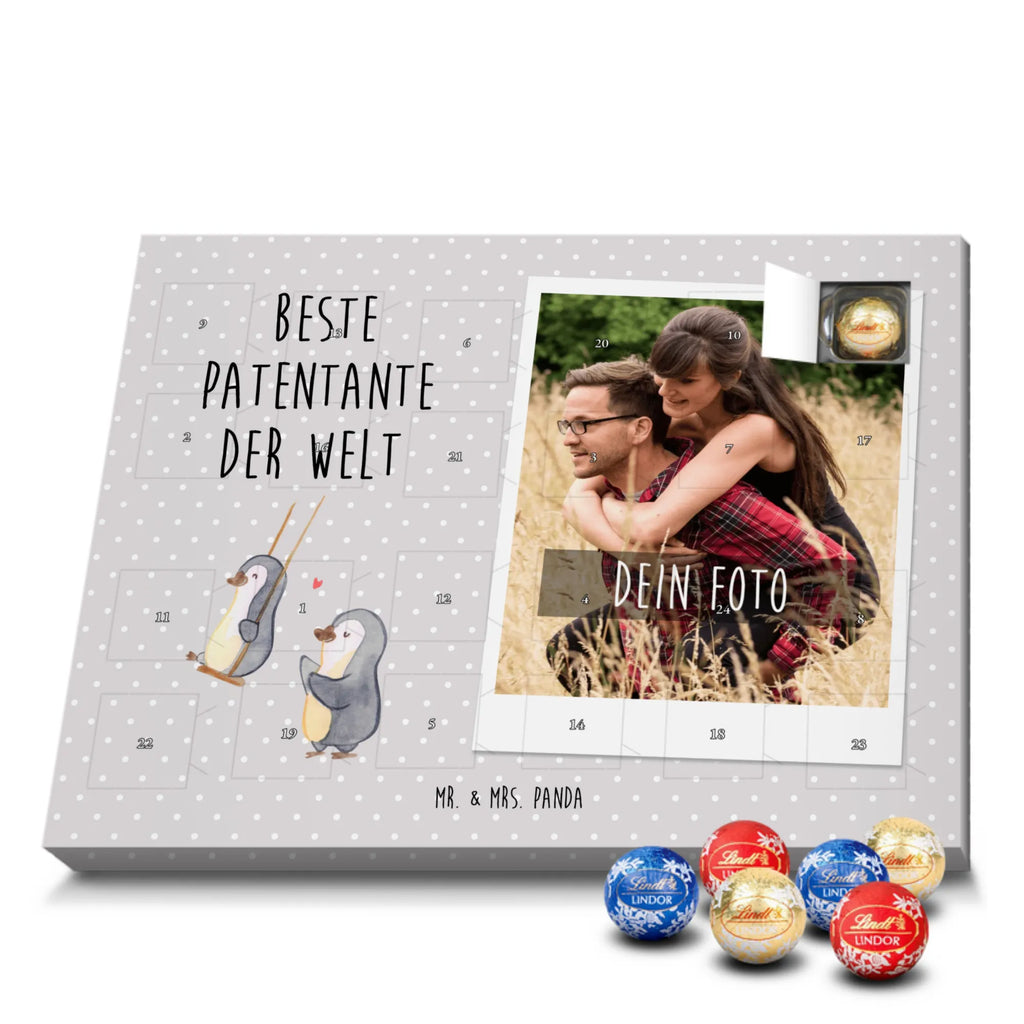 Personalisierter Kugel Markenschokolade Foto Adventskalender Pinguin Beste Patentante der Welt Personalisierter Kugel Markenschokolade Foto Adventskalender, für, Dankeschön, Geschenk, Schenken, Geburtstag, Geburtstagsgeschenk, Geschenkidee, Danke, Bedanken, Mitbringsel, Freude machen, Geschenktipp, Patentante, Paten Tante, Lieblingstante, Taufpartner, Taufe, Familie, Kleinigkeit, Nichte, Neffe