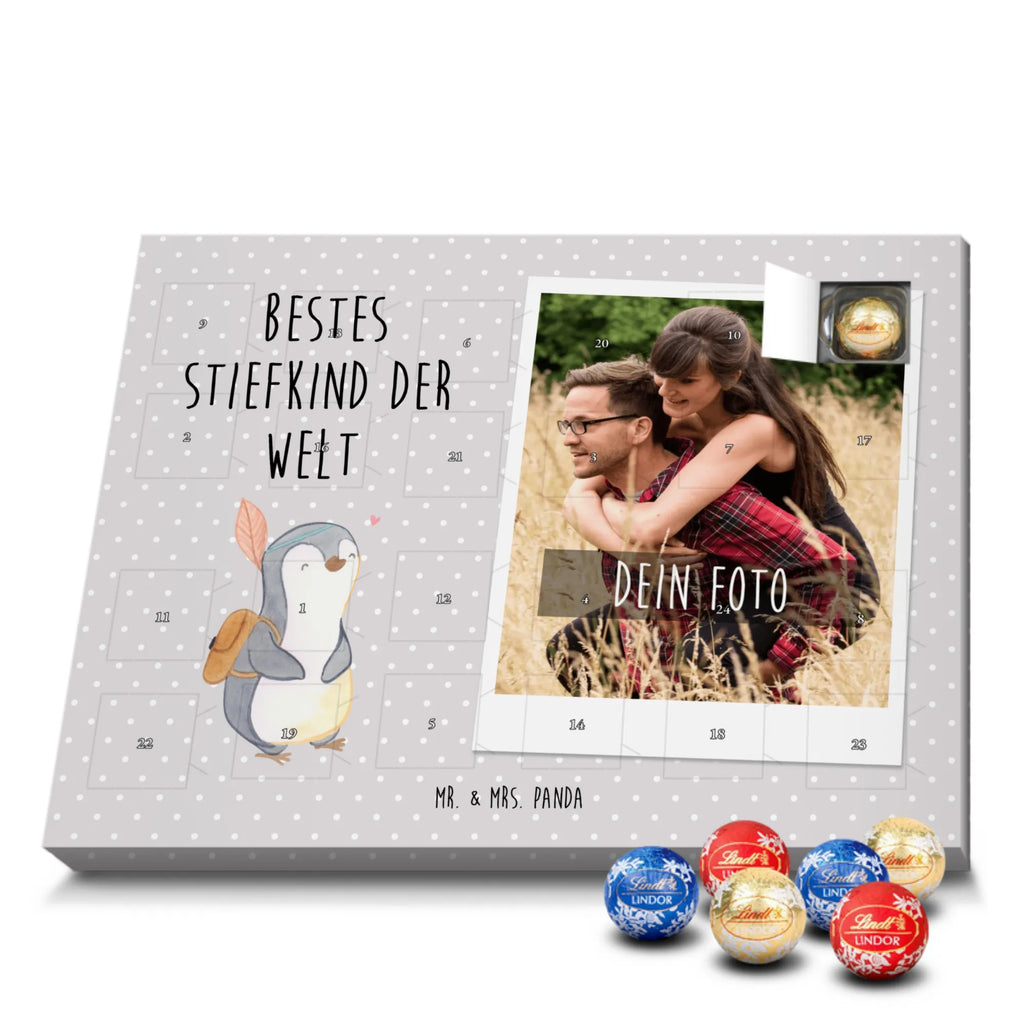 Personalisierter Kugel Markenschokolade Foto Adventskalender Pinguin Bestes Stiefkind der Welt Personalisierter Kugel Markenschokolade Foto Adventskalender, für, Dankeschön, Geschenk, Schenken, Geburtstag, Geburtstagsgeschenk, Geschenkidee, Danke, Bedanken, Mitbringsel, Freude machen, Geschenktipp, Stiefkind, angeheiratet, Kinder, Kind, Kid, Kids, Kiddy, Bestes, Tochter, Sohn, Nachwuchs, Geburt, Liebling, Taufe