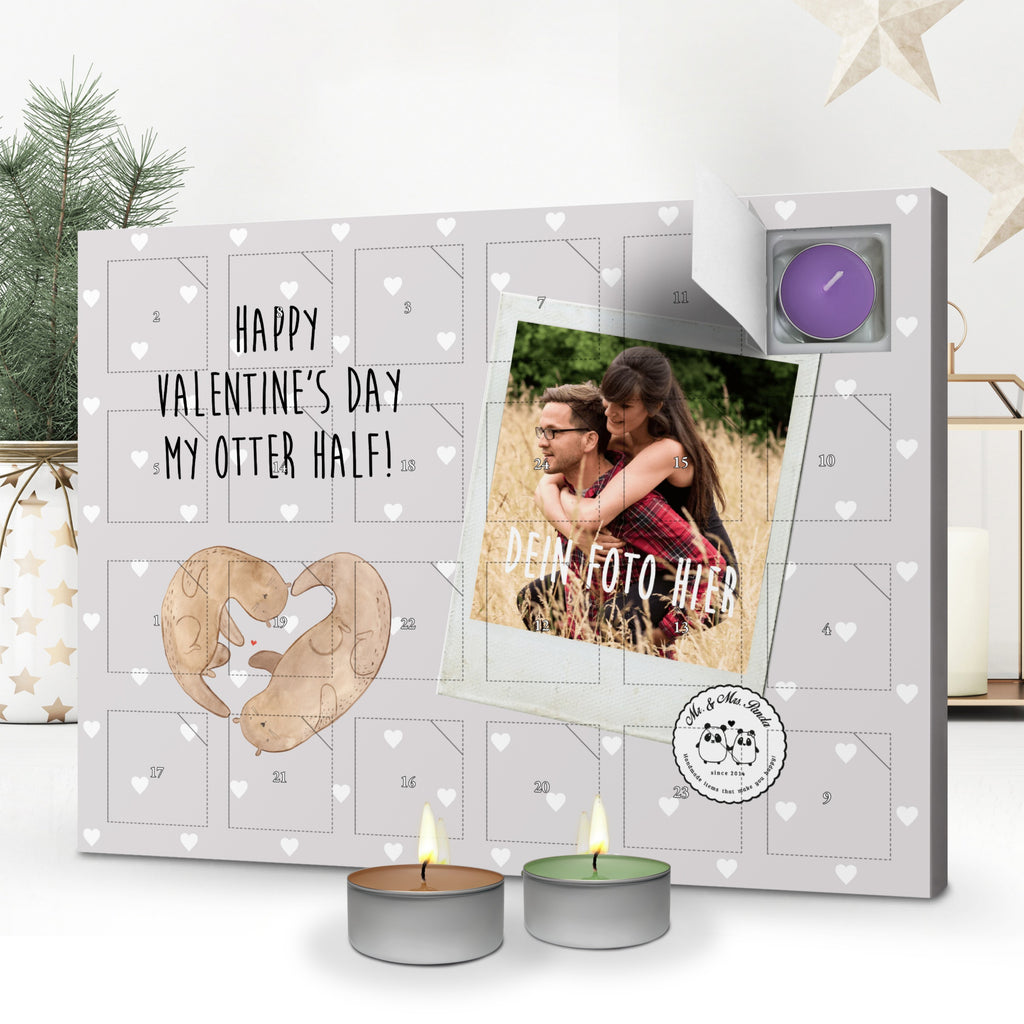 Personalisierter Duftkerzen Foto Adventskalender Otter Valentine Personalisierter Duftkerzen Adventskalender, Liebe, Partner, Freund, Freundin, Ehemann, Ehefrau, Heiraten, Verlobung, Heiratsantrag, Liebesgeschenk, Jahrestag, Hocheitstag, Valentinstag, Geschenk für Frauen, Hochzeitstag, Mitbringsel, Geschenk für Freundin, Geschenk für Partner, Liebesbeweis, für Männer, für Ehemann