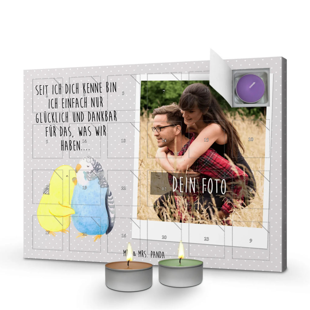 Personalisierter Duftkerzen Foto Adventskalender Wellensittich Liebe Personalisierter Duftkerzen Foto Adventskalender, Liebe, Partner, Freund, Freundin, Ehemann, Ehefrau, Heiraten, Verlobung, Heiratsantrag, Liebesgeschenk, Jahrestag, Hocheitstag, Vögel, Wellensittich, Nähe, Kuscheln, Vertrauen