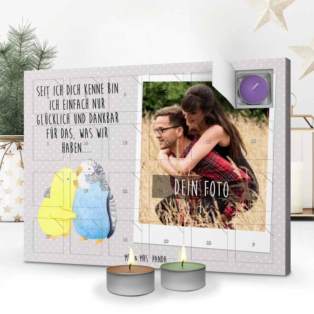 Personalisierter Duftkerzen Foto Adventskalender Wellensittich Liebe Personalisierter Duftkerzen Foto Adventskalender, Liebe, Partner, Freund, Freundin, Ehemann, Ehefrau, Heiraten, Verlobung, Heiratsantrag, Liebesgeschenk, Jahrestag, Hocheitstag, Vögel, Wellensittich, Nähe, Kuscheln, Vertrauen