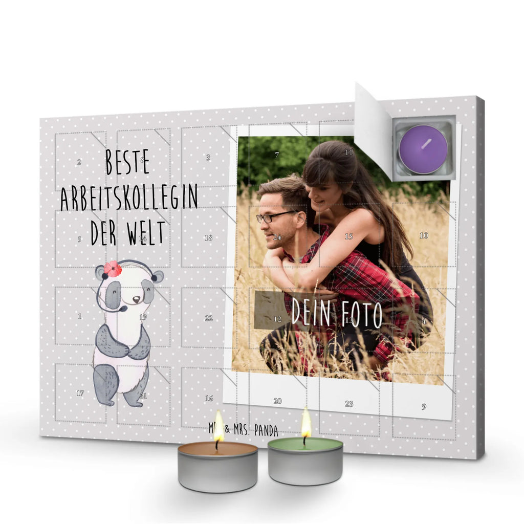 Personalisierter Duftkerzen Foto Adventskalender Panda Beste Arbeitskollegin der Welt Personalisierter Duftkerzen Foto Adventskalender, für, Dankeschön, Geschenk, Schenken, Geburtstag, Geburtstagsgeschenk, Geschenkidee, Danke, Bedanken, Mitbringsel, Freude machen, Geschenktipp, Arbeitskollegin, Kollegin, Freundin, Büro, Abschiedsgeschenk, Ruhestand, Arbeit, Mitarbeiterin, Berufsgenossin, Beruf