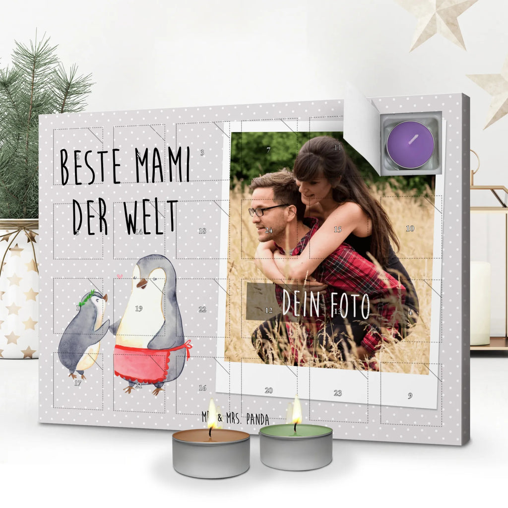 Personalisierter Duftkerzen Foto Adventskalender Pinguin Beste Mami der Welt Personalisierter Duftkerzen Foto Adventskalender, für, Dankeschön, Geschenk, Schenken, Geburtstag, Geburtstagsgeschenk, Geschenkidee, Danke, Bedanken, Mitbringsel, Freude machen, Geschenktipp, Mama, Mami, Mutter, Muttertag, Mutti, Ma, Tochter, Sohn, Beste Mama, Beste, Supermama