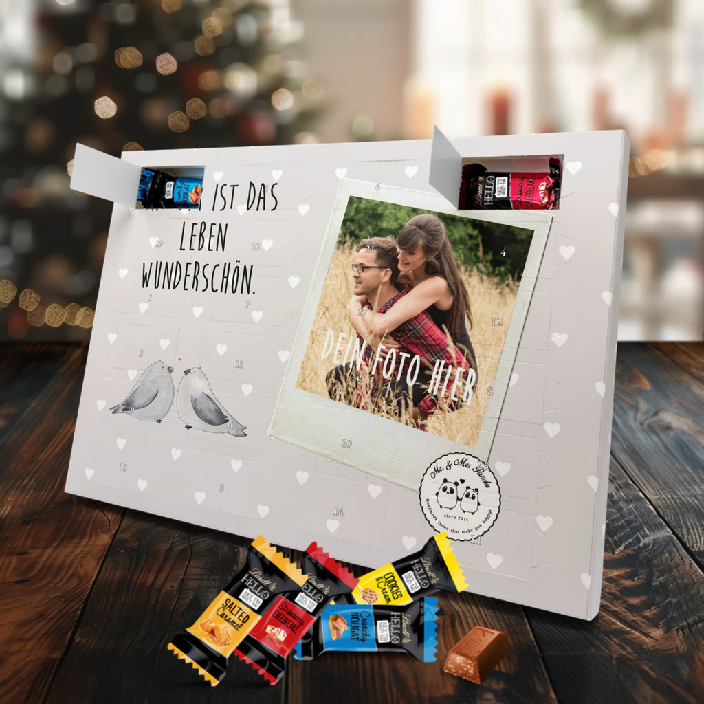 Personalisierter Markenschokolade Foto Adventskalender Turteltauben Liebe Personalisierter Adventskalender, Liebe, Partner, Freund, Freundin, Ehemann, Ehefrau, Heiraten, Verlobung, Heiratsantrag, Liebesgeschenk, Jahrestag, Hocheitstag, Turteltauben, Turteltäubchen, Tauben, Verliebt, Verlobt, Verheiratet, Geschenk Freundin, Geschenk Freund, Liebesbeweis, Hochzeitstag, Geschenk Hochzeit