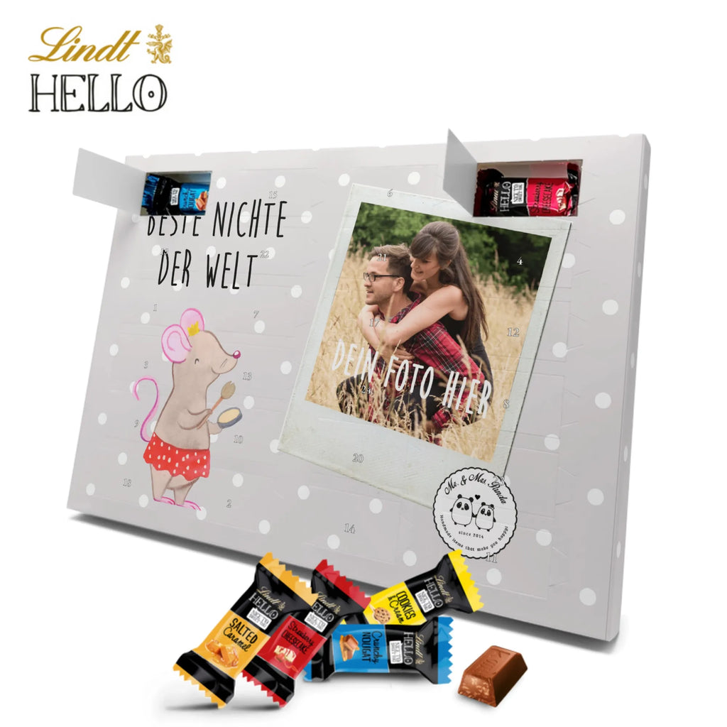 Personalisierter Markenschokolade Foto Adventskalender Maus Beste Nichte der Welt Personalisierter Markenschokolade Foto Adventskalender, für, Dankeschön, Geschenk, Schenken, Geburtstag, Geburtstagsgeschenk, Geschenkidee, Danke, Bedanken, Mitbringsel, Freude machen, Geschenktipp, Nichte, Onkel, Tante, Patentante, Patenonkel, Patenkind, Taufe, Tochter der Schwester, Tochter des Bruders, Beste