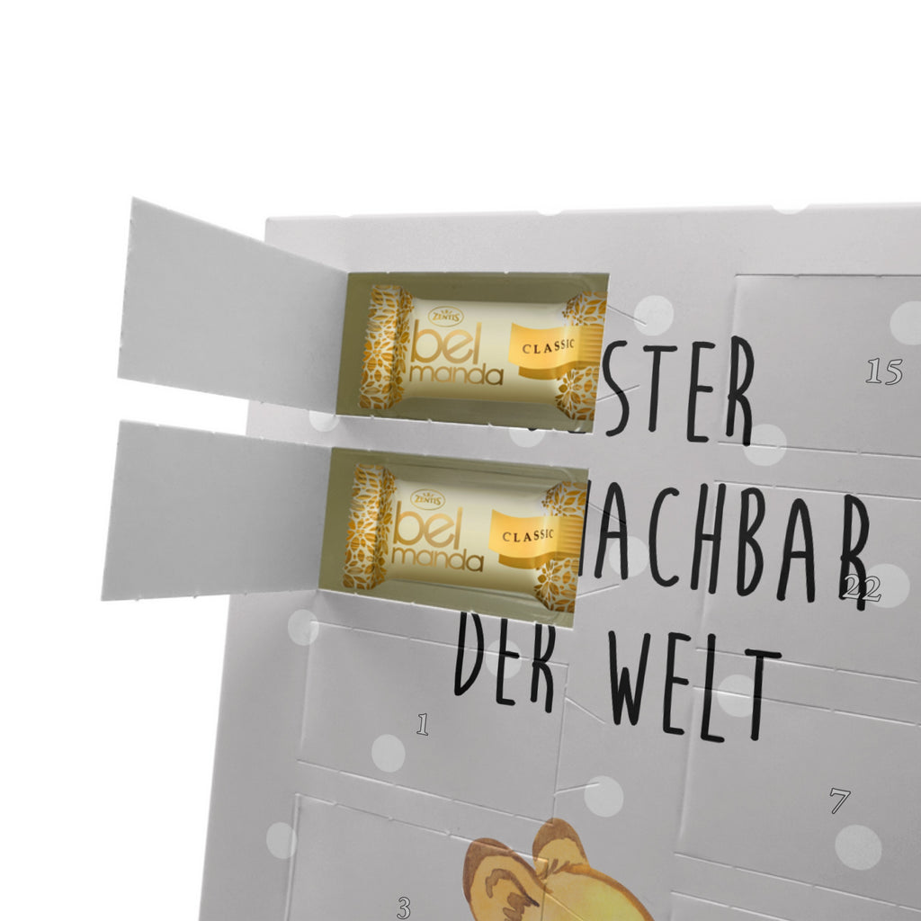 Personalisierter Marzipan Foto Adventskalender Fuchs Bester Sitznachbar der Welt Personalisierter Marzipan Adventskalender, für, Dankeschön, Geschenk, Schenken, Geburtstag, Geburtstagsgeschenk, Geschenkidee, Danke, Bedanken, Mitbringsel, Freude machen, Geschenktipp, Sitznachbar, Stuhlnachbar, Nachbar, Uni, Universität, Seminar, Kommilitone, Tischnachbar, Schule, Mitschüler, Mitstudent, Hochschule