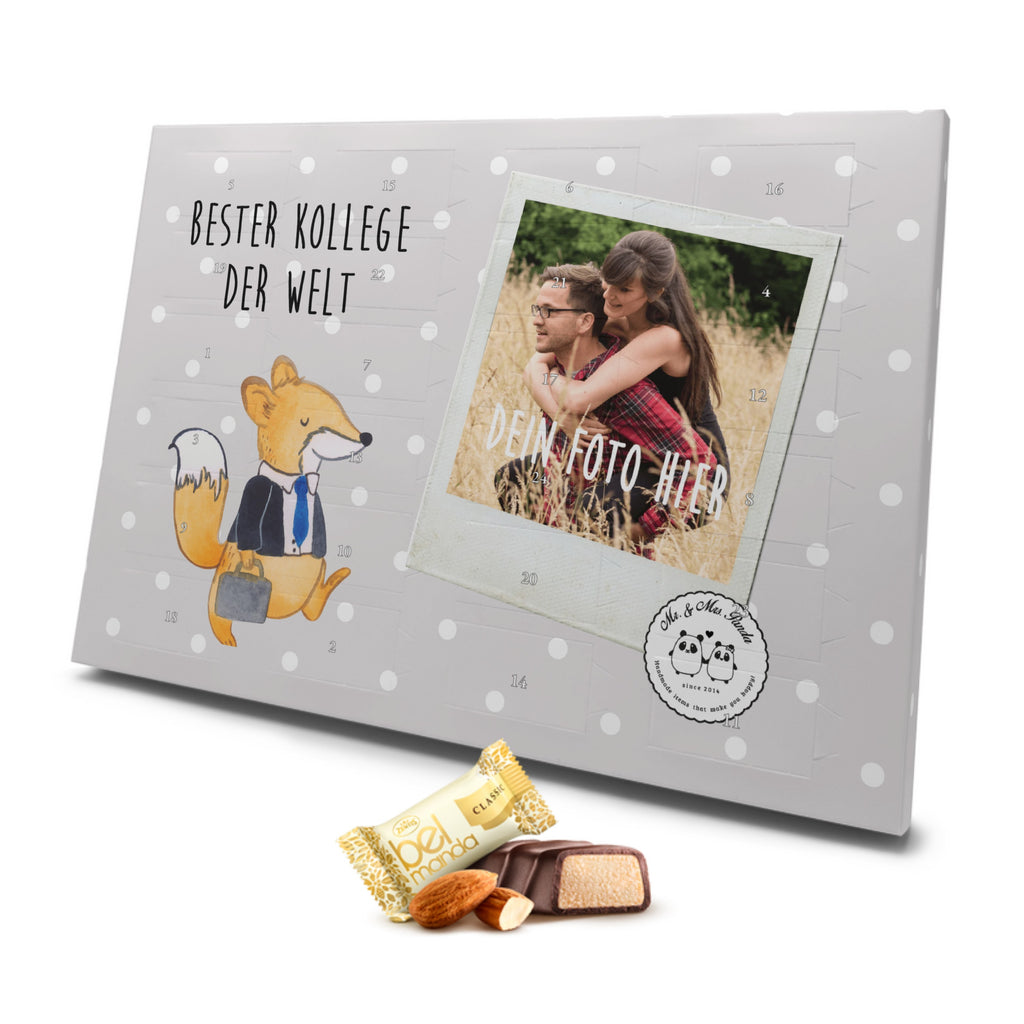 Personalisierter Marzipan Foto Adventskalender Fuchs Bester Kollege der Welt Personalisierter Marzipan Adventskalender, für, Dankeschön, Geschenk, Schenken, Geburtstag, Geburtstagsgeschenk, Geschenkidee, Danke, Bedanken, Mitbringsel, Freude machen, Geschenktipp, Arbeitskollege, Kollege, Büro, Abschiedsgeschenk, Ruhestand, Arbeit, Mitarbeiter, Berufsgenosse, Beruf