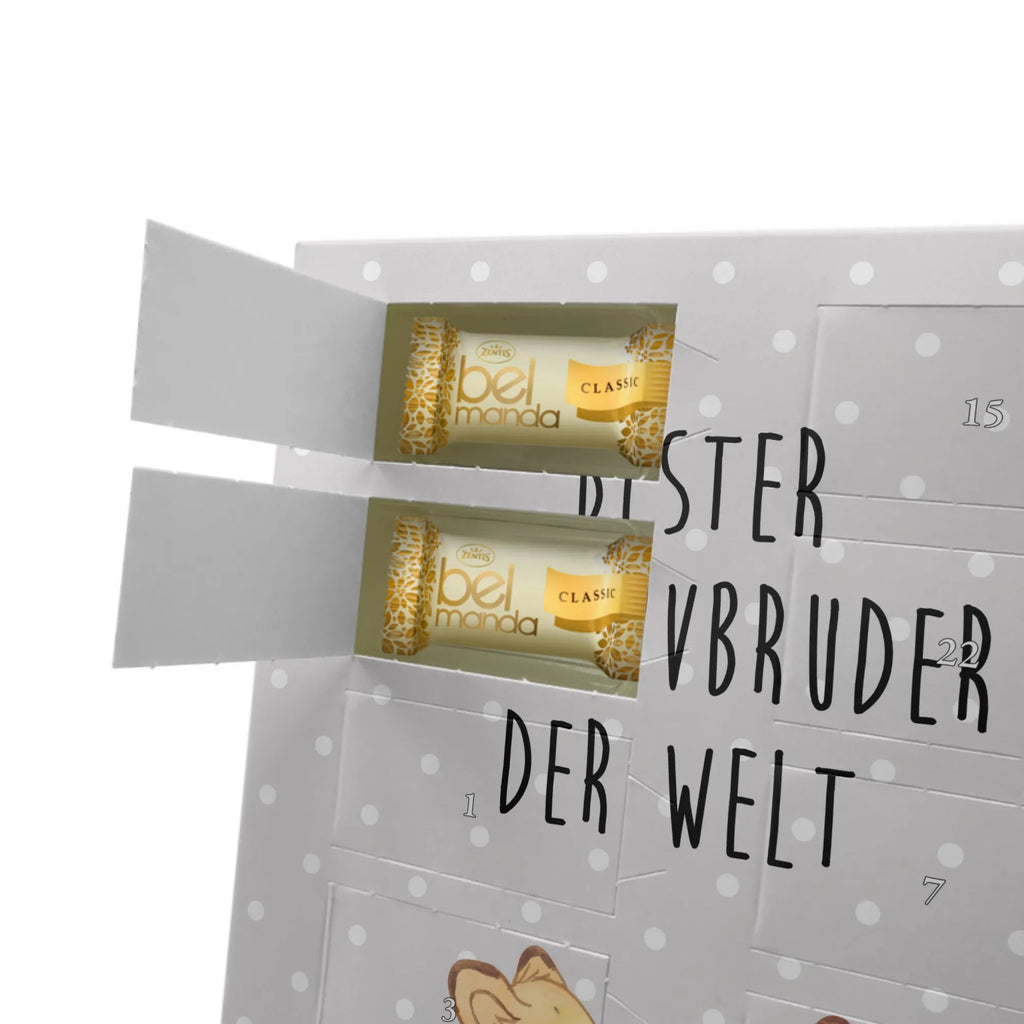 Personalisierter Marzipan Foto Adventskalender Fuchs Bester Adoptivbruder der Welt Personalisierter Marzipan Foto Adventskalender, für, Dankeschön, Geschenk, Schenken, Geburtstag, Geburtstagsgeschenk, Geschenkidee, Danke, Bedanken, Mitbringsel, Freude machen, Geschenktipp, Adoptivbruder, adoptiert, Bruder, Brudi, Geschwister, Bruderherz, Schwester, Familie, Kleinigkeit, Brother, Bester, Sohn