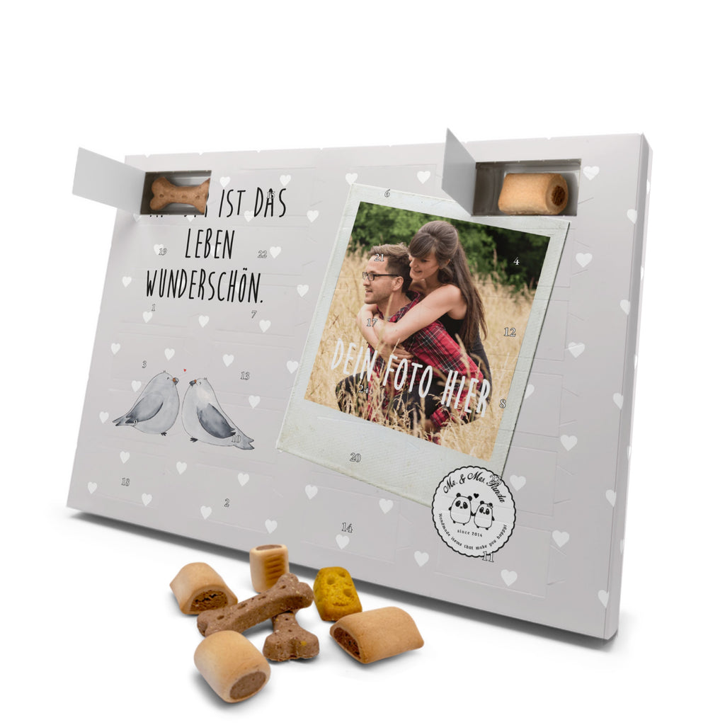 Personalisierter Hunde Foto Adventskalender Turteltauben Liebe Hunde Adventskalender, Liebe, Partner, Freund, Freundin, Ehemann, Ehefrau, Heiraten, Verlobung, Heiratsantrag, Liebesgeschenk, Jahrestag, Hocheitstag, Turteltauben, Turteltäubchen, Tauben, Verliebt, Verlobt, Verheiratet, Geschenk Freundin, Geschenk Freund, Liebesbeweis, Hochzeitstag, Geschenk Hochzeit