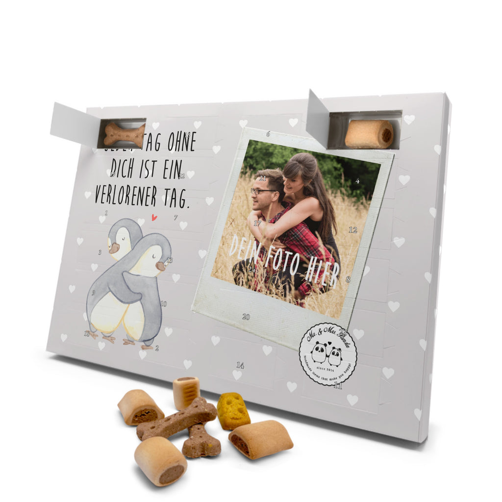 Personalisierter Hunde Foto Adventskalender Pinguine Kuscheln Hunde Adventskalender, Liebe, Partner, Freund, Freundin, Ehemann, Ehefrau, Heiraten, Verlobung, Heiratsantrag, Liebesgeschenk, Jahrestag, Hocheitstag, Valentinstag, Geschenk für Frauen, Hochzeitstag, Mitbringsel, Geschenk für Freundin, Geschenk für Partner, Liebesbeweis, für Männer, für Ehemann