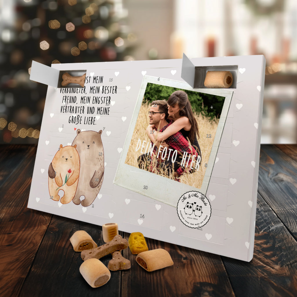 Personalisierter Hunde Foto Adventskalender Bären Liebe Hunde Adventskalender, Liebe, Partner, Freund, Freundin, Ehemann, Ehefrau, Heiraten, Verlobung, Heiratsantrag, Liebesgeschenk, Jahrestag, Hocheitstag, Verliebt, Verlobt, Verheiratet, Geschenk Freundin, Geschenk Freund, Liebesbeweis, Hochzeitstag, Geschenk Hochzeit, Bären, Bärchen, Bär