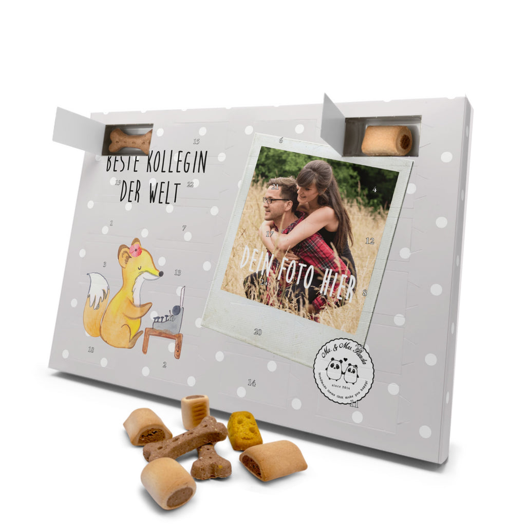 Personalisierter Hunde Foto Adventskalender Fuchs Beste Kollegin der Welt Hunde Adventskalender, für, Dankeschön, Geschenk, Schenken, Geburtstag, Geburtstagsgeschenk, Geschenkidee, Danke, Bedanken, Mitbringsel, Freude machen, Geschenktipp, Arbeitskollegin, Kollegin, Freundin, Büro, Abschiedsgeschenk, Ruhestand, Arbeit, Mitarbeiterin, Berufsgenossin, Beruf