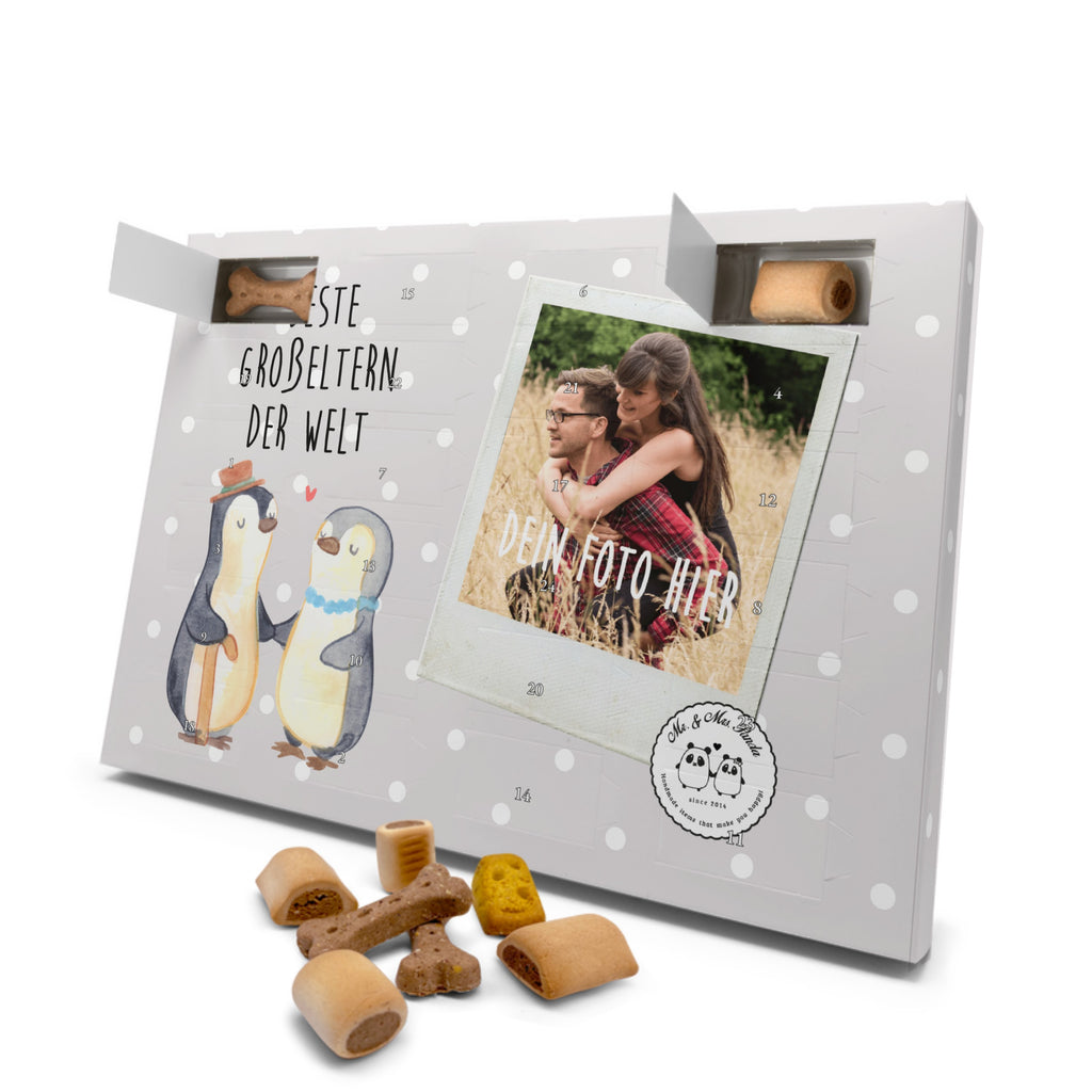 Personalisierter Hunde Foto Adventskalender Pinguin Beste Großeltern der Welt Hunde Adventskalender, für, Dankeschön, Geschenk, Schenken, Geburtstag, Geburtstagsgeschenk, Geschenkidee, Danke, Bedanken, Mitbringsel, Freude machen, Geschenktipp, Großeltern, Grosseltern, Großmutter, Großvater, Opa, Omi, Oma, Opi. Großpapa, Großmama, Enkel, Enkelin, Enkelkind, Kleinigkeit, Omma, Ommi, Oppa, Oppi, Bester