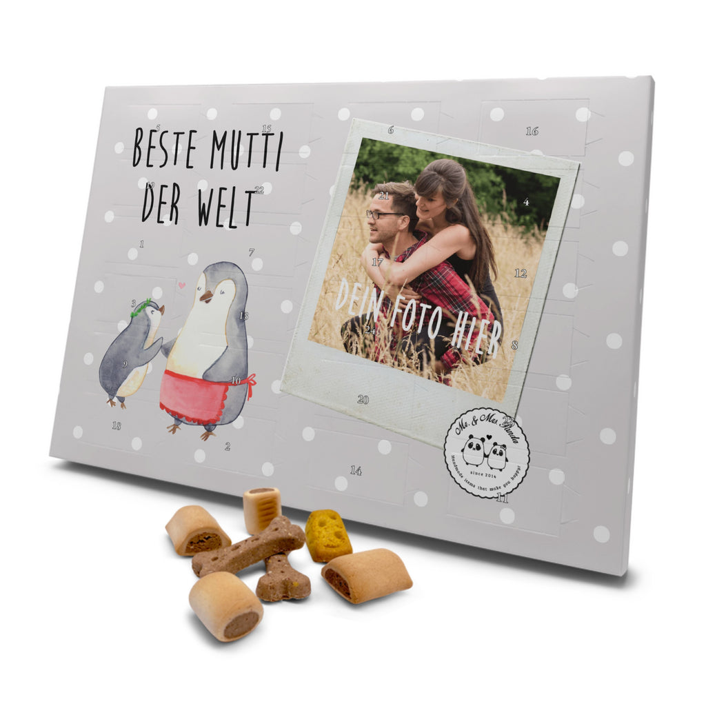 Personalisierter Hunde Foto Adventskalender Pinguin Beste Mutti der Welt Hunde Adventskalender, für, Dankeschön, Geschenk, Schenken, Geburtstag, Geburtstagsgeschenk, Geschenkidee, Danke, Bedanken, Mitbringsel, Freude machen, Geschenktipp, Mama, Mami, Mutter, Muttertag, Mutti, Ma, Tochter, Sohn, Beste Mama, Beste, Supermama