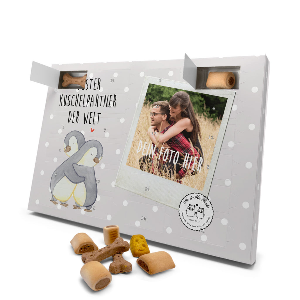 Personalisierter Hunde Foto Adventskalender Pinguin Bester Kuschelpartner der Welt Hunde Adventskalender, für, Dankeschön, Geschenk, Schenken, Geburtstag, Geburtstagsgeschenk, Geschenkidee, Danke, Bedanken, Mitbringsel, Freude machen, Geschenktipp, Kuschelpartner, Lebenspartner, Ehepartner, Partner, Ehemann, Ehefrau, Kuscheln, Bett, Liebe, Freund, Freundin, Hochzeitstag, verliebt