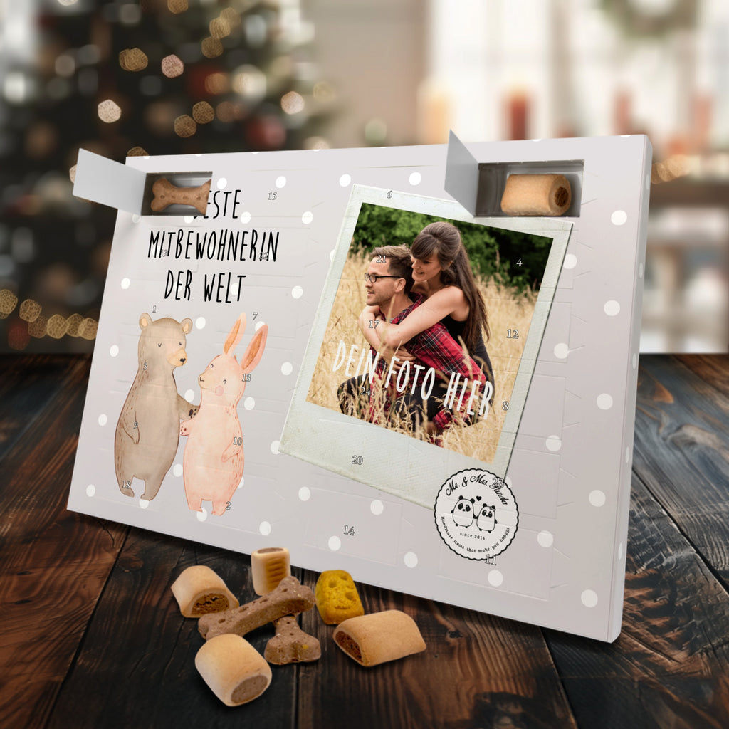 Personalisierter Hunde Foto Adventskalender Hase Beste Mitbewohnerin der Welt Hunde Adventskalender, für, Dankeschön, Geschenk, Schenken, Geburtstag, Geburtstagsgeschenk, Geschenkidee, Danke, Bedanken, Mitbringsel, Freude machen, Geschenktipp, Mitbewohnerin, WG, Zimmernachbarin, Wohngemeinschaft, WG-Bewohnerin, Zimmerkollegin, Zimmergenossin, Stubenkameradin