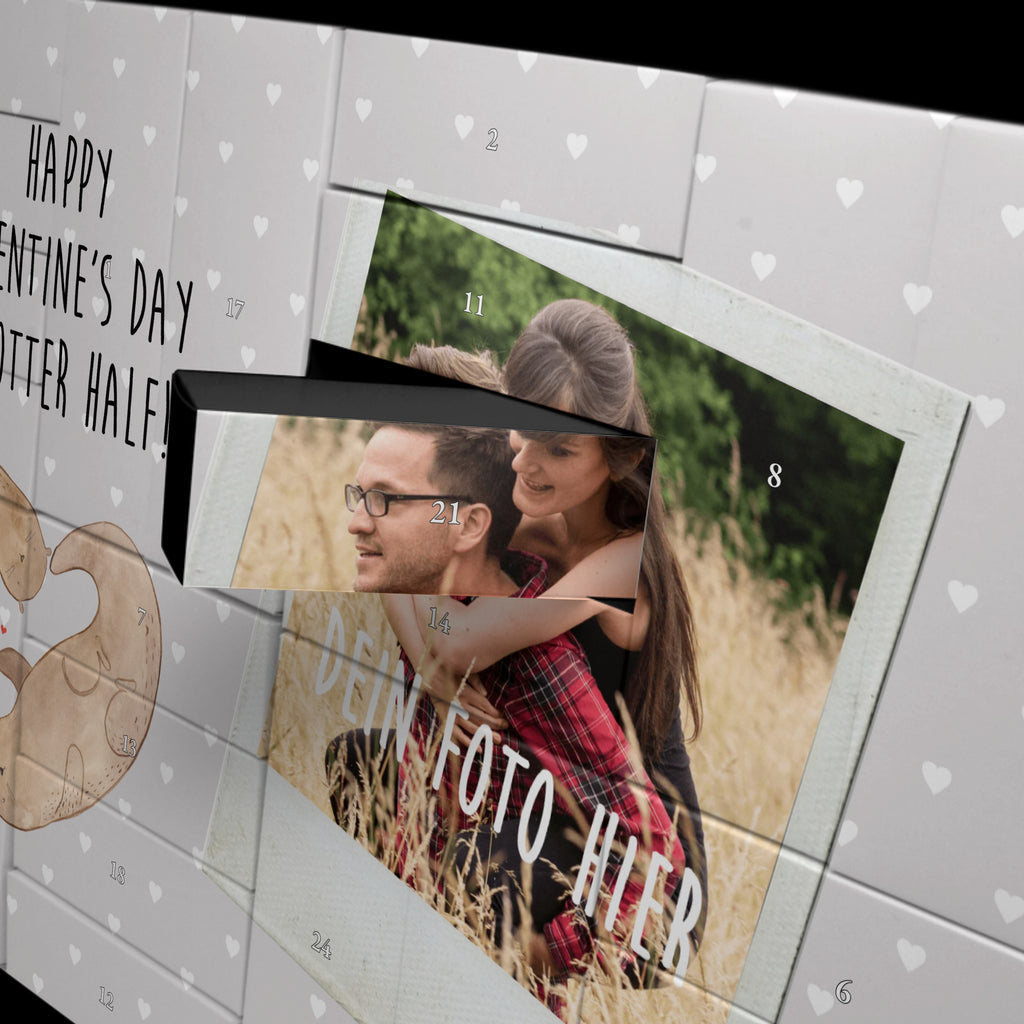 Personalisierter Befüllbarer Foto Adventskalender Otter Valentine Befüllbarer Adventskalender, Adventskalender zum selbst befüllen, Liebe, Partner, Freund, Freundin, Ehemann, Ehefrau, Heiraten, Verlobung, Heiratsantrag, Liebesgeschenk, Jahrestag, Hocheitstag, Valentinstag, Geschenk für Frauen, Hochzeitstag, Mitbringsel, Geschenk für Freundin, Geschenk für Partner, Liebesbeweis, für Männer, für Ehemann