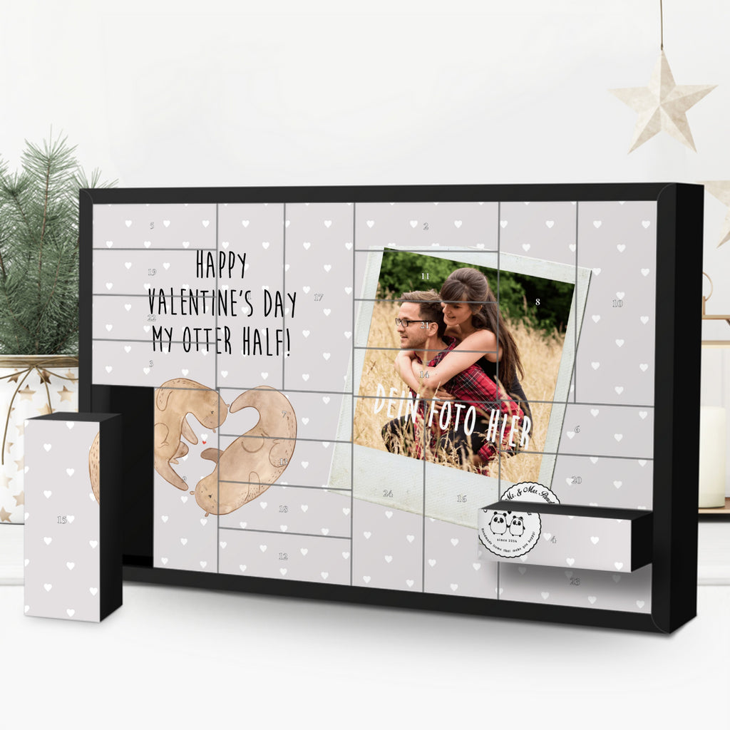 Personalisierter Befüllbarer Foto Adventskalender Otter Valentine Befüllbarer Adventskalender, Adventskalender zum selbst befüllen, Liebe, Partner, Freund, Freundin, Ehemann, Ehefrau, Heiraten, Verlobung, Heiratsantrag, Liebesgeschenk, Jahrestag, Hocheitstag, Valentinstag, Geschenk für Frauen, Hochzeitstag, Mitbringsel, Geschenk für Freundin, Geschenk für Partner, Liebesbeweis, für Männer, für Ehemann