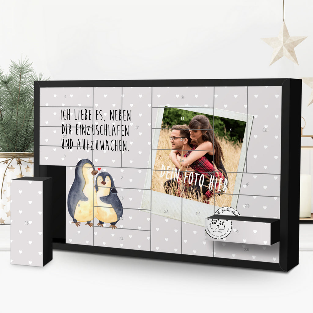 Personalisierter Befüllbarer Foto Adventskalender Pinguine Einschlafen Befüllbarer Adventskalender, Adventskalender zum selbst befüllen, Liebe, Partner, Freund, Freundin, Ehemann, Ehefrau, Heiraten, Verlobung, Heiratsantrag, Liebesgeschenk, Jahrestag, Hocheitstag, Valentinstag, Geschenk für Frauen, Hochzeitstag, Mitbringsel, Geschenk für Freundin, Geschenk für Partner, Liebesbeweis, für Männer, für Ehemann