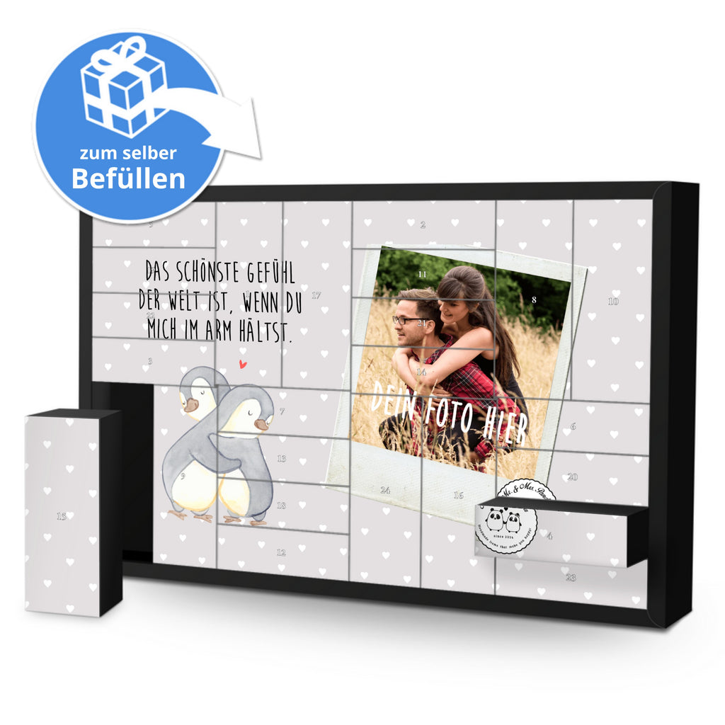 Personalisierter Befüllbarer Foto Adventskalender Pinguine Kuscheln Befüllbarer Adventskalender, Adventskalender zum selbst befüllen, Liebe, Partner, Freund, Freundin, Ehemann, Ehefrau, Heiraten, Verlobung, Heiratsantrag, Liebesgeschenk, Jahrestag, Hocheitstag, Valentinstag, Geschenk für Frauen, Hochzeitstag, Mitbringsel, Geschenk für Freundin, Geschenk für Partner, Liebesbeweis, für Männer, für Ehemann