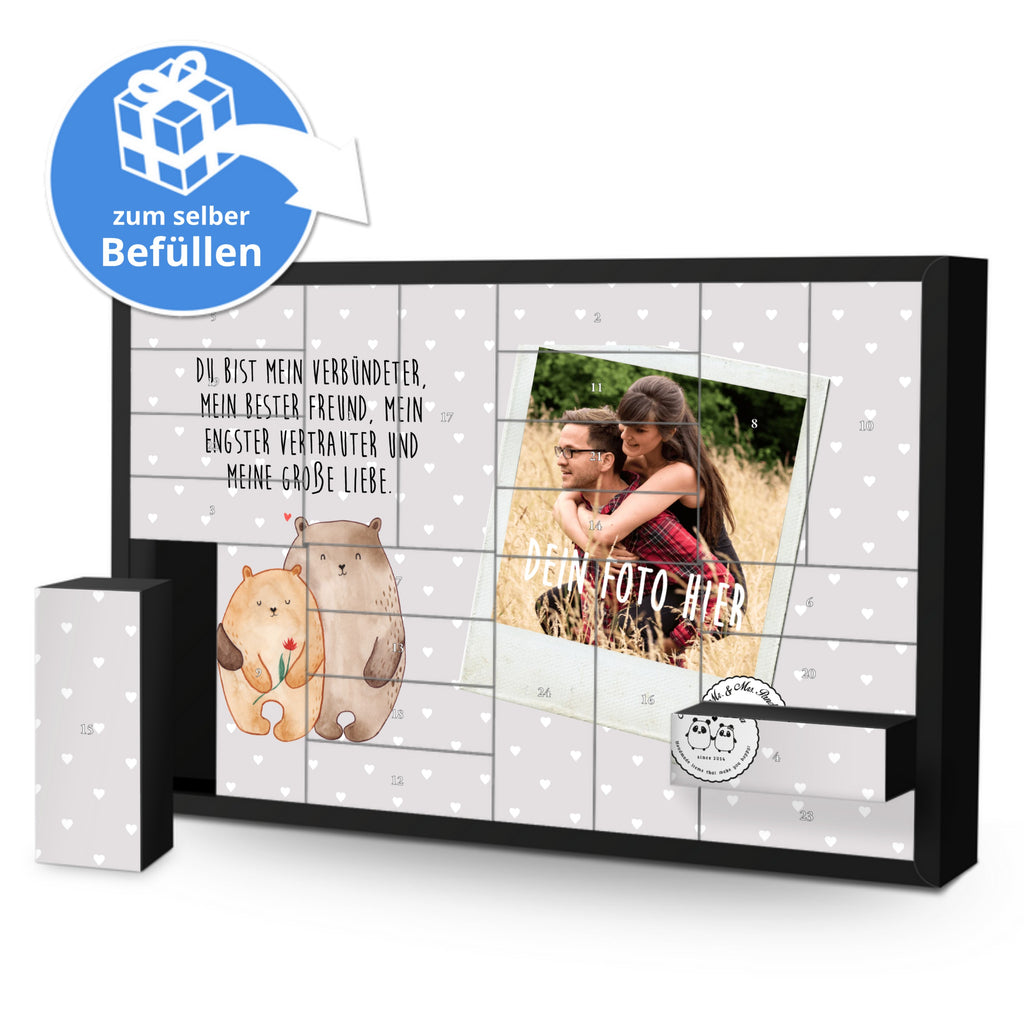 Personalisierter Befüllbarer Foto Adventskalender Bären Liebe Befüllbarer Adventskalender, Adventskalender zum selbst befüllen, Liebe, Partner, Freund, Freundin, Ehemann, Ehefrau, Heiraten, Verlobung, Heiratsantrag, Liebesgeschenk, Jahrestag, Hocheitstag, Verliebt, Verlobt, Verheiratet, Geschenk Freundin, Geschenk Freund, Liebesbeweis, Hochzeitstag, Geschenk Hochzeit, Bären, Bärchen, Bär